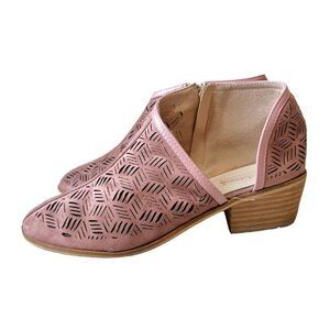 Catherine Malandrino Flakey Cutout BootsBlush